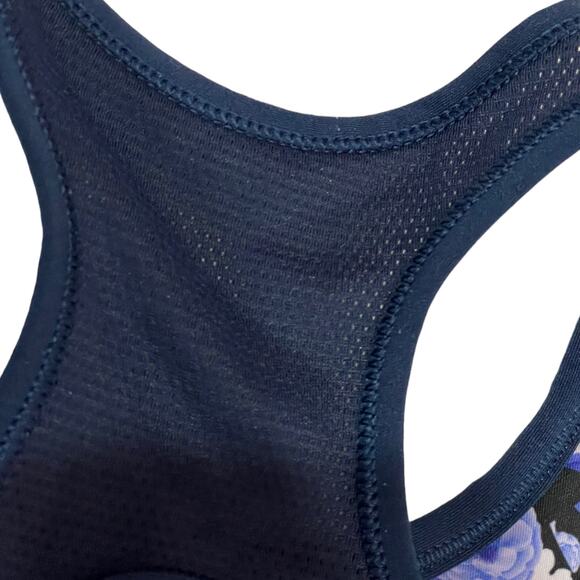 Nike Swoosh Printed Reversible Sports Bra Girls - Floral Multi - Large** - Picture 5 of 7